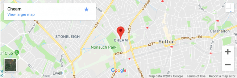 Cheam Map