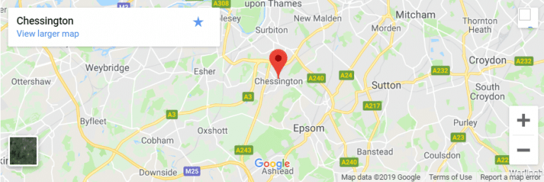 Chessington Map