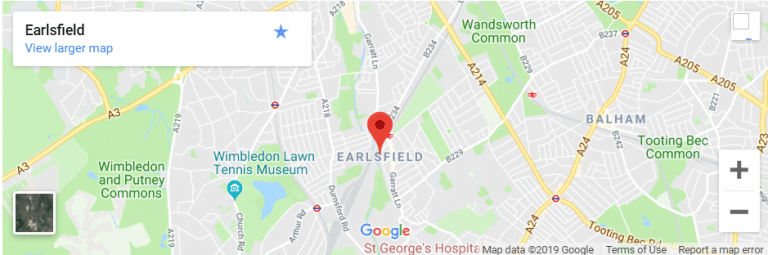 Earlsfield Map