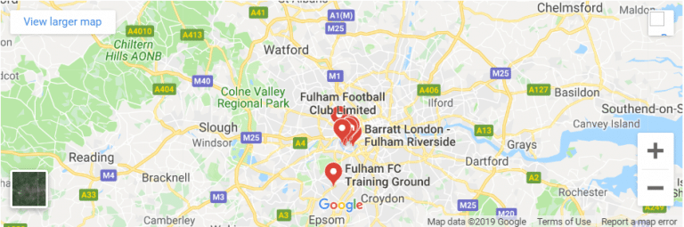 Fulham Map