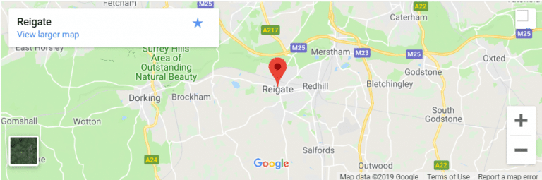 Reigate Map