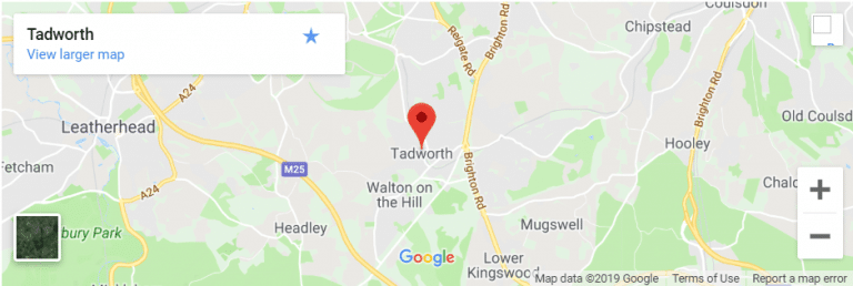 Tadworth Map